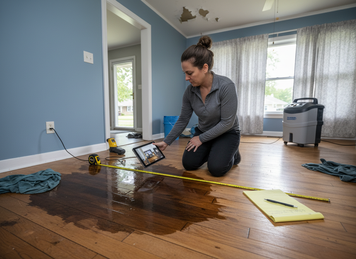 How to Document Water Damage for Insurance in Atwood
