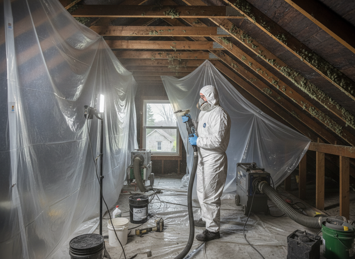 attic mold remediation in Atwood