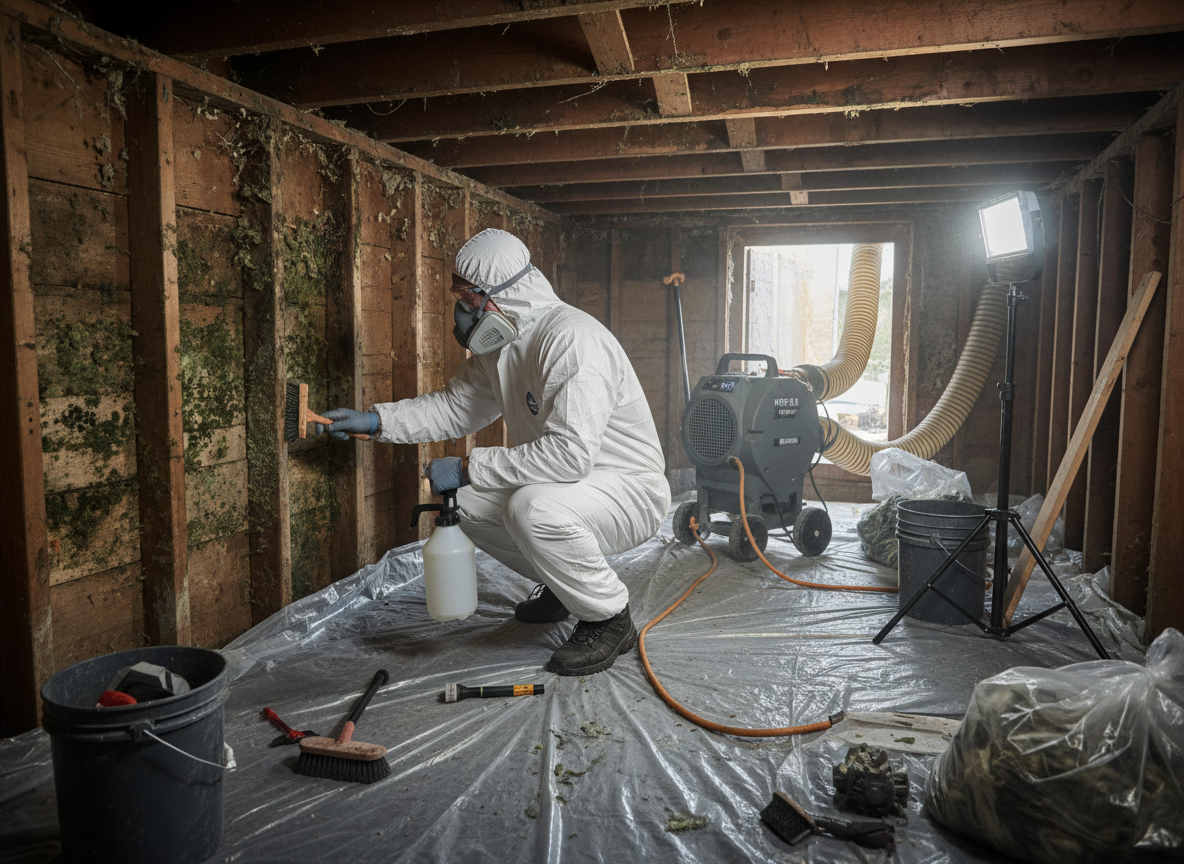 crawl space mold removal in Atwood