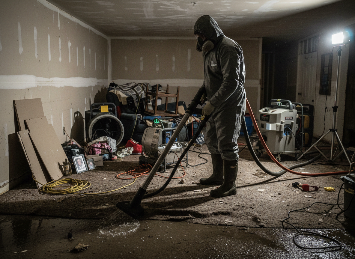 Flood restoration services in Atwood