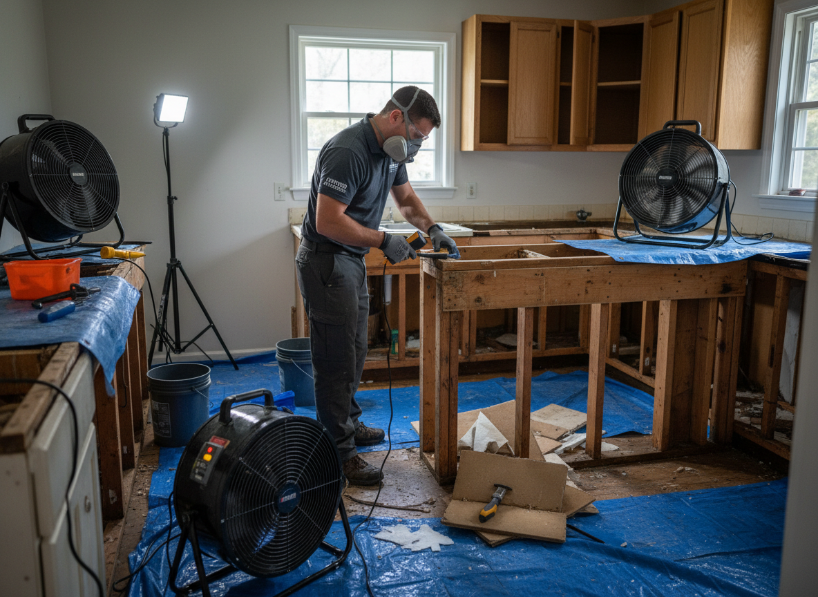 Water Damage Restoration Atwood in Leesville, CA 92811