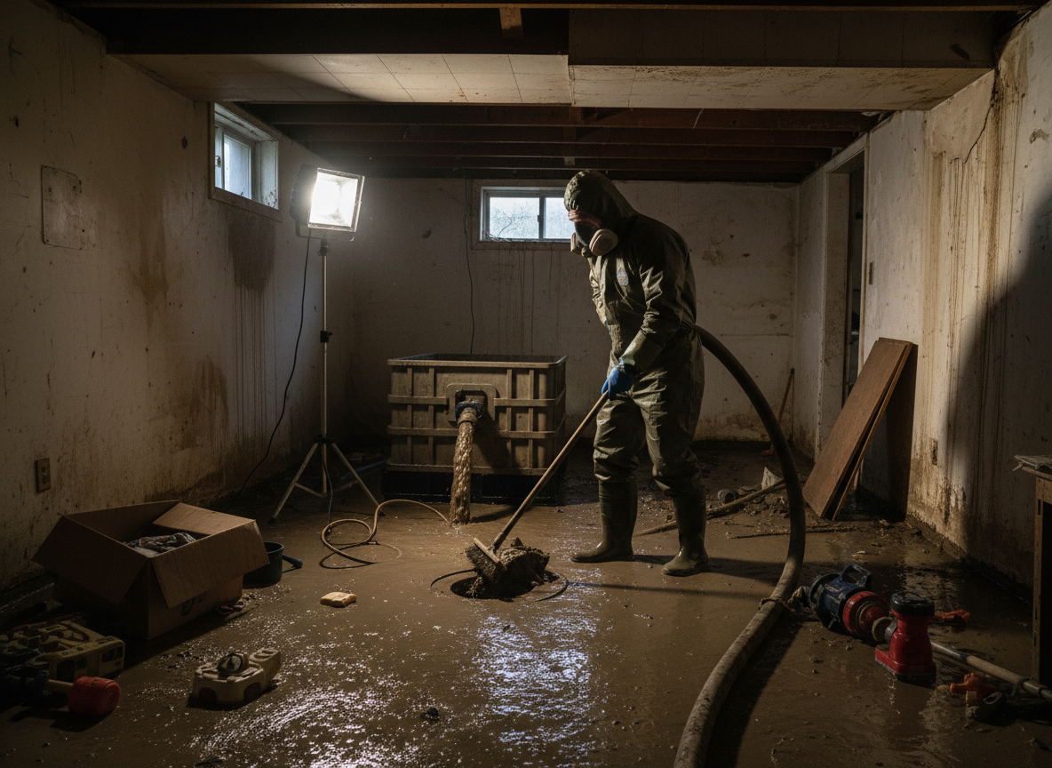 sewage cleanup in Atwood