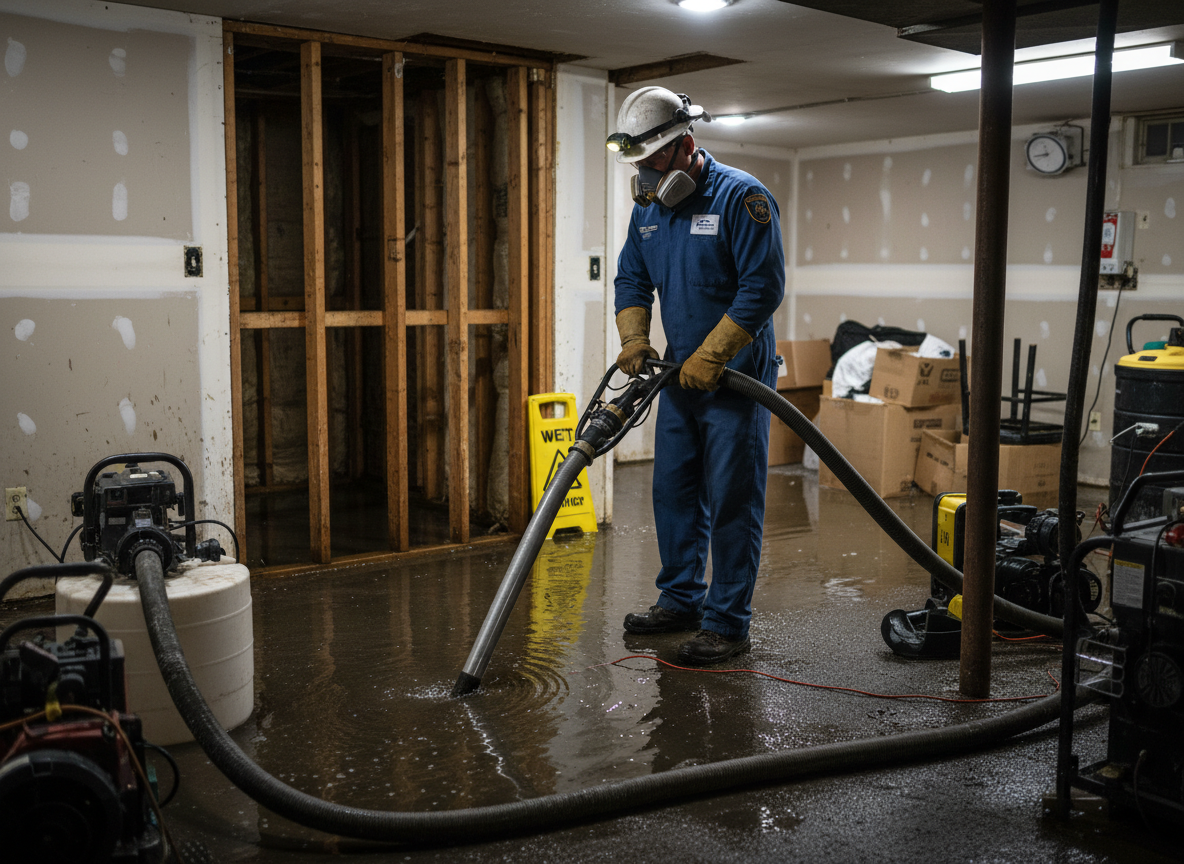 Water damage mitigation in Atwood
